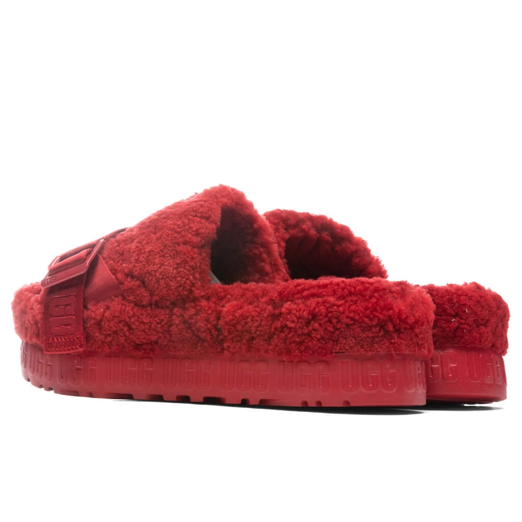Ugg Women's Fluffita Slipper - Ribbon Red - Image 3