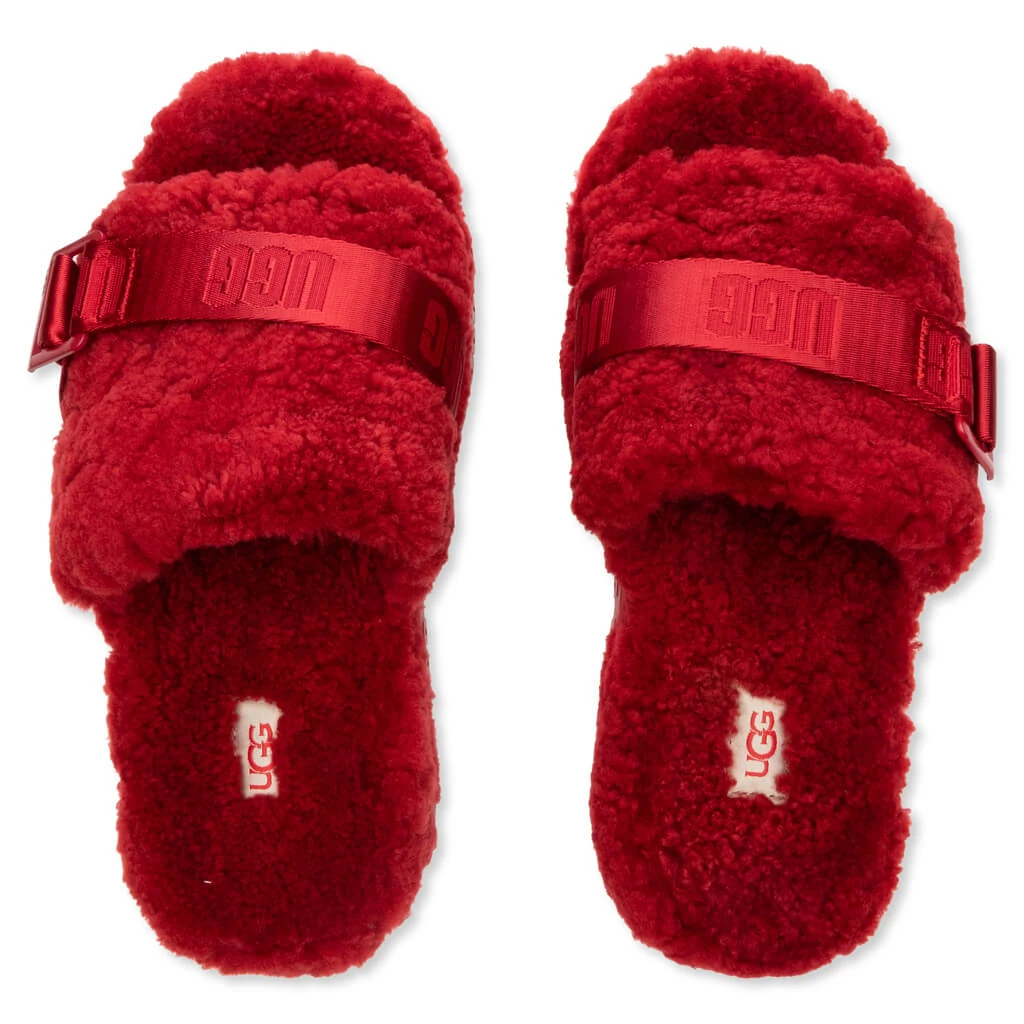 Ugg Women's Fluffita Slipper - Ribbon Red - Image 4