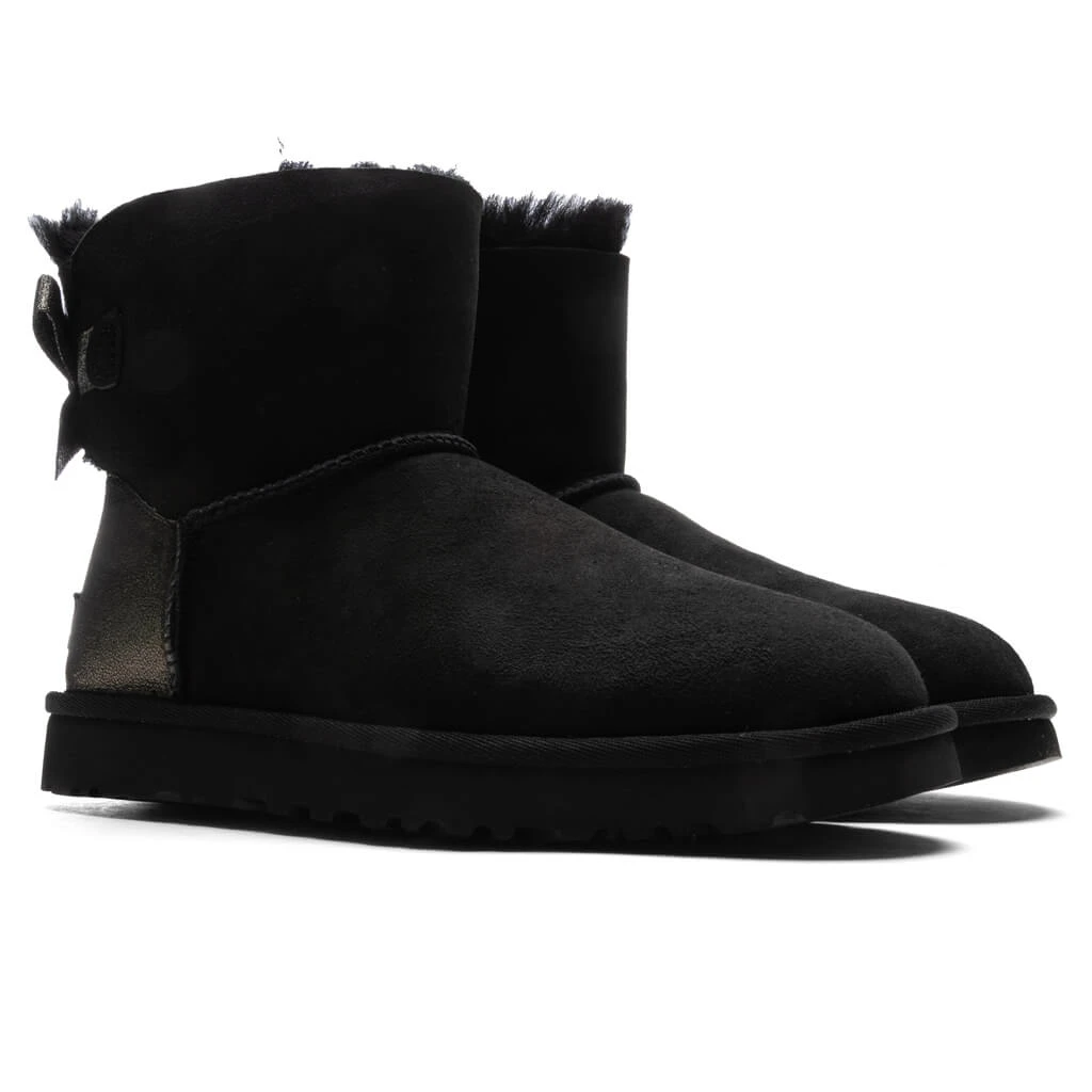 Ugg Women's Mini Bailey Bow Glitz Boot - Black - Image 2