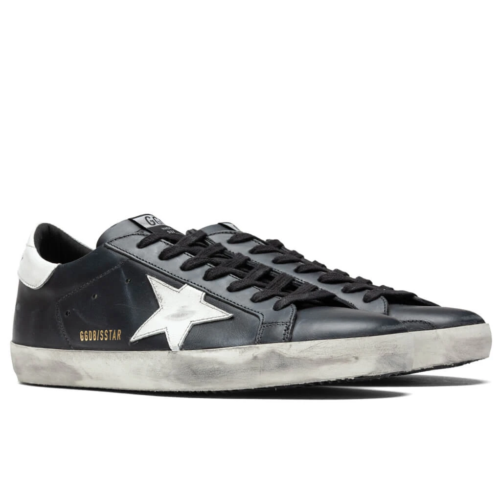 Golden Goose Super-Star Sneakers - Black/White - Image 2